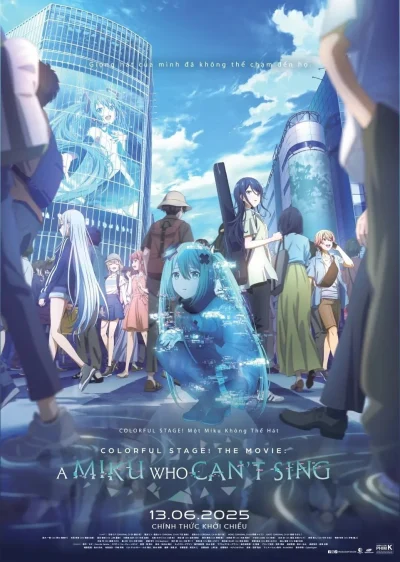 Phim Colorful Stage!: Một Miku Không Thể Hát
